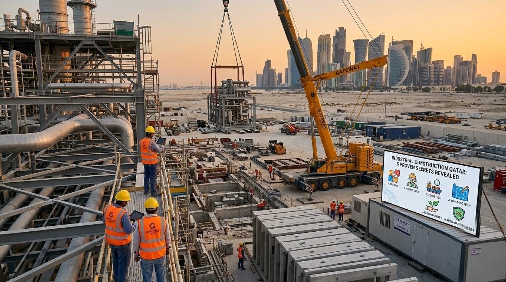 Industrial-construction-in-Qatar