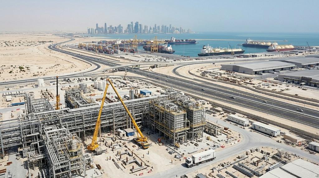 Planning industrial construction in Qatar