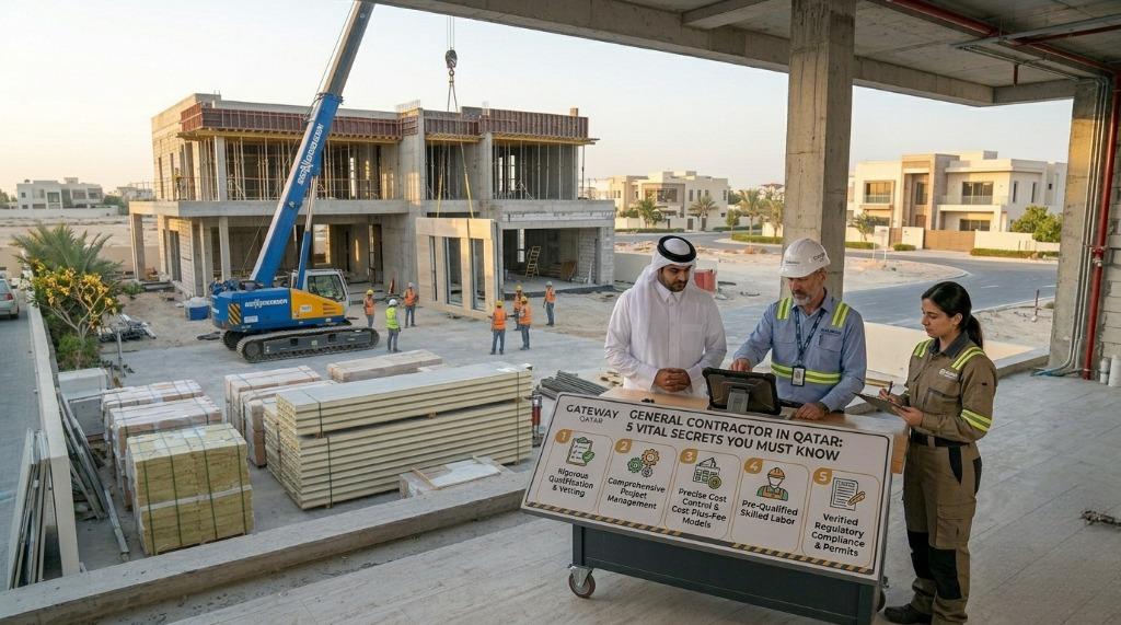 General contractor in Qatar - Gateway Qatar civil construction and HVAC contractor Doha