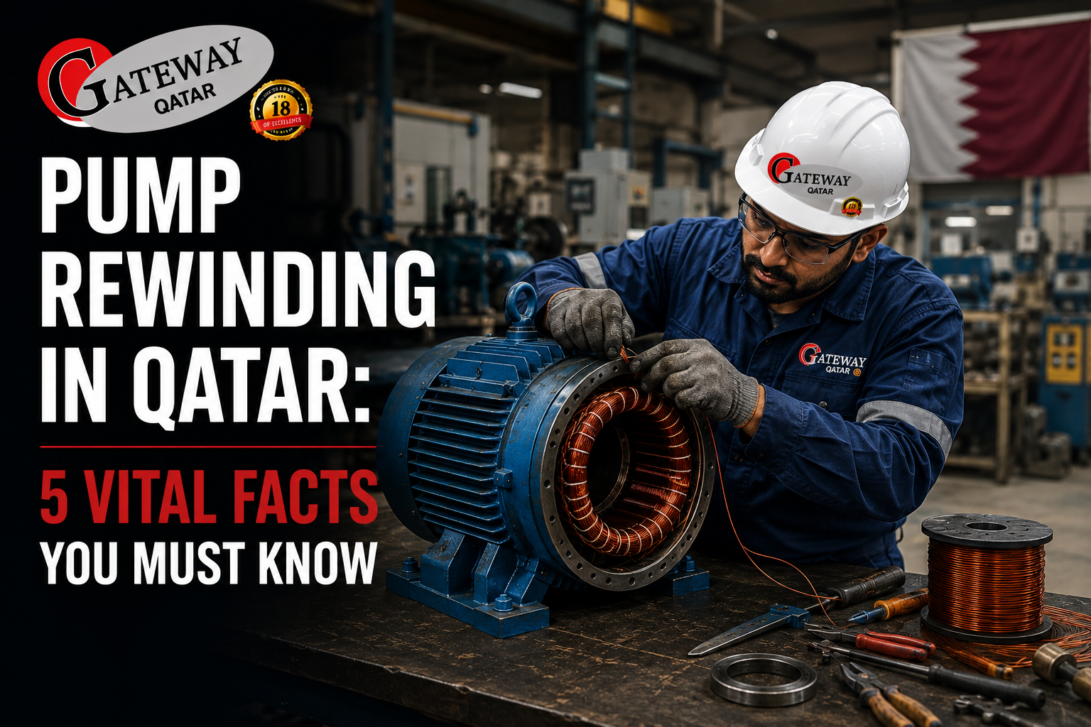 Pump Rewinding in Qatar