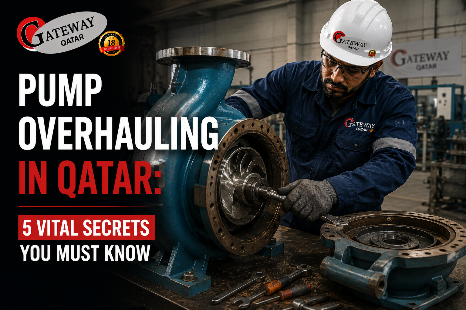 pump overhauling in Qatar