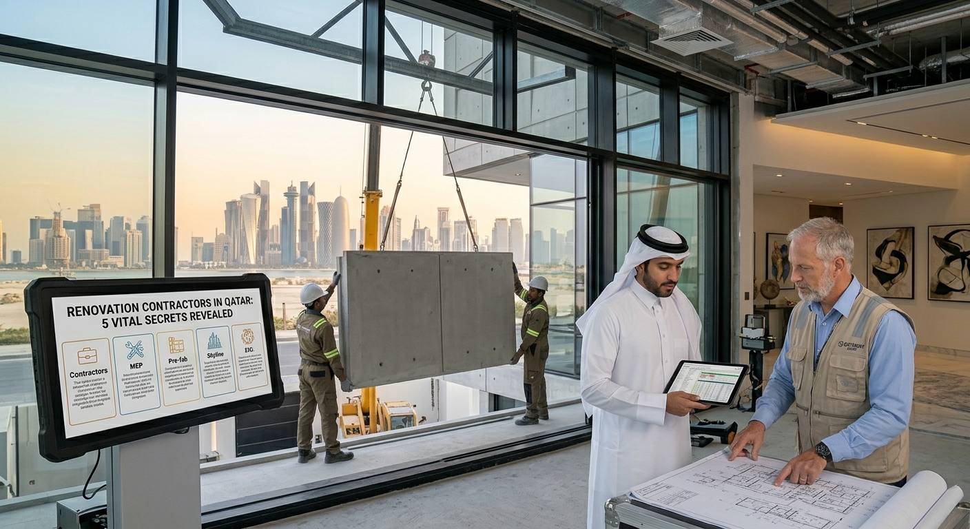Renovation contractors in Qatar - Gateway Qatar civil construction renovation services Doha