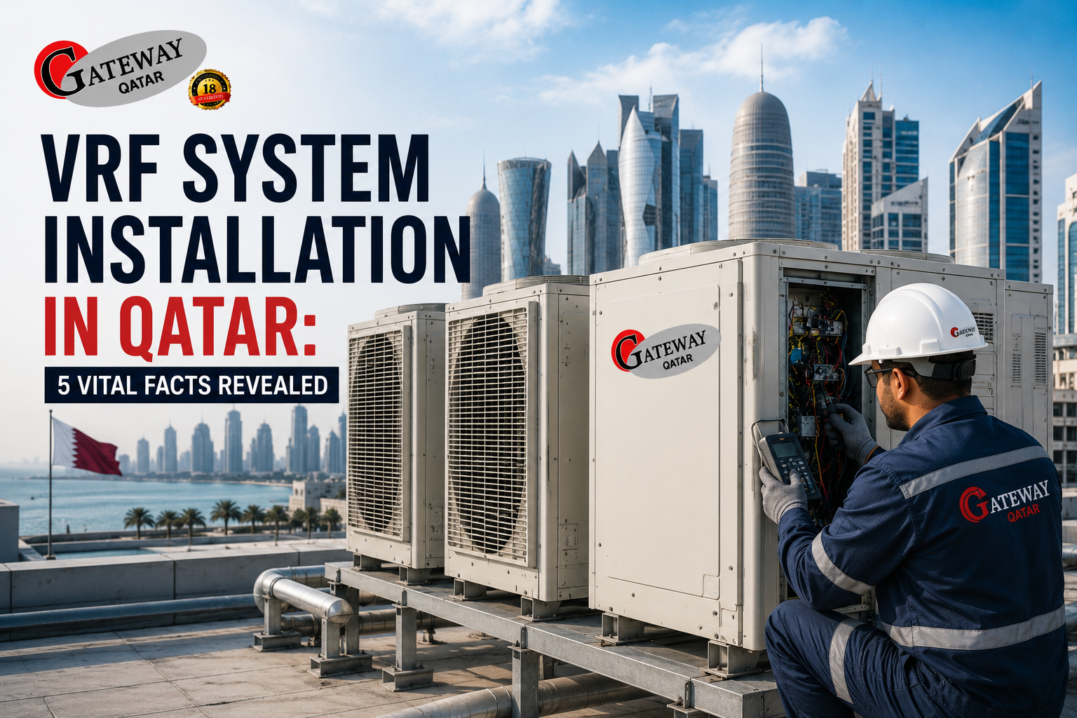 VRF System Installation in Qatar