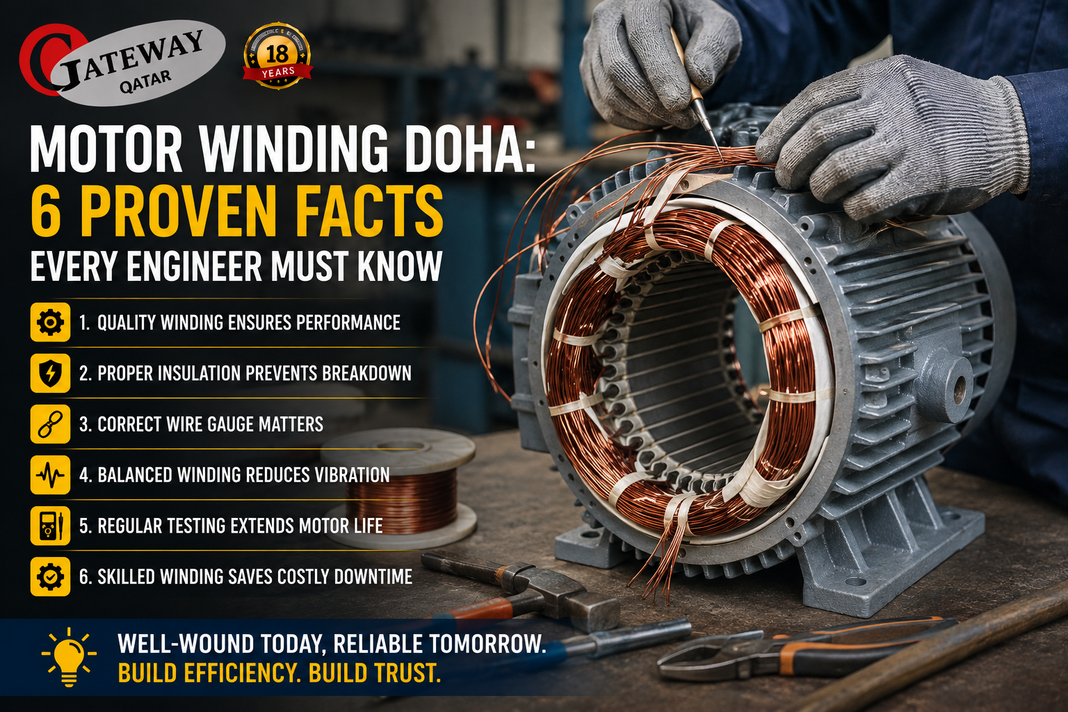motor winding Doha