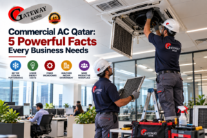 Commercial AC Qatar - Gateway Qatar authorised Mitsubishi Electric commercial air conditioning installation and maintenance Qatar